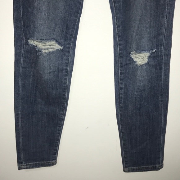 Banana Republic Distressed Skinny Ankle Jeans 27 - Picture 7 of 7